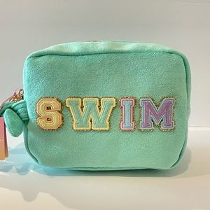 Stoney Clover Lane x Target swim pouch terry green